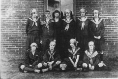 Katy High School  Girls Basketball Team in 1923